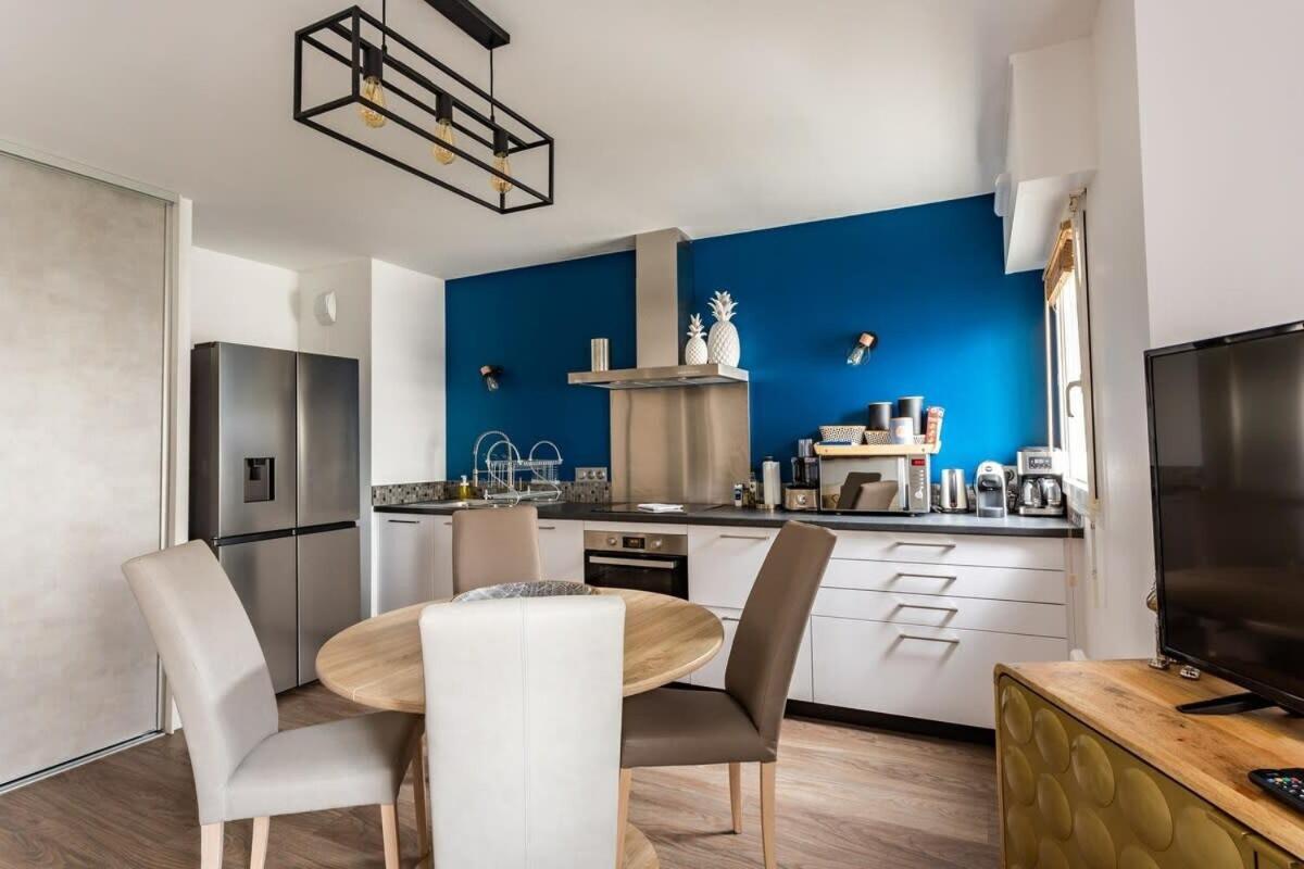 Le Saint Helier -Appartement Cosy Et Calme Parking Rennes Luaran gambar